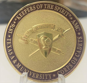 Keepers of the Spirit Corps of Cadets Challenge Coin
