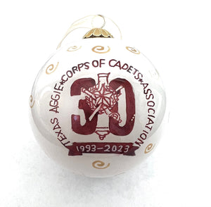 Corps of Cadets Association 30th Anniversary Arches Ornament