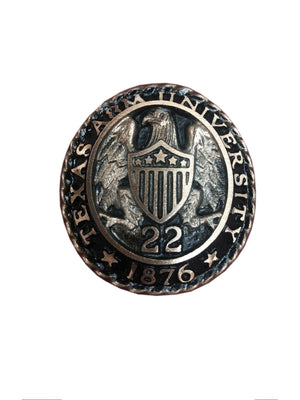 Aggie Class Year Ring Crest Paperweight