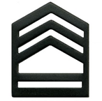 AR ROTC SR DIV SGT 1/C Insignia Pair