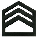 AR ROTC SR DIV S/SGT Insignia Pair