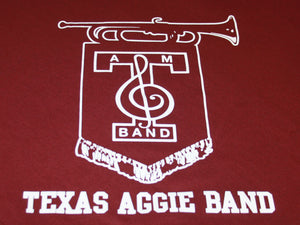 Aggie Band Banner Sweatshirt Blanket