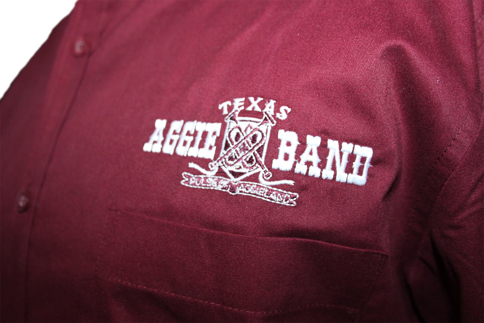 Aggie Band Mens Core 365 Long Sleeve Twill