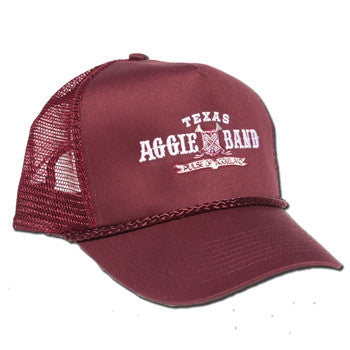 Aggie Band Five Panel Vent Back Hat