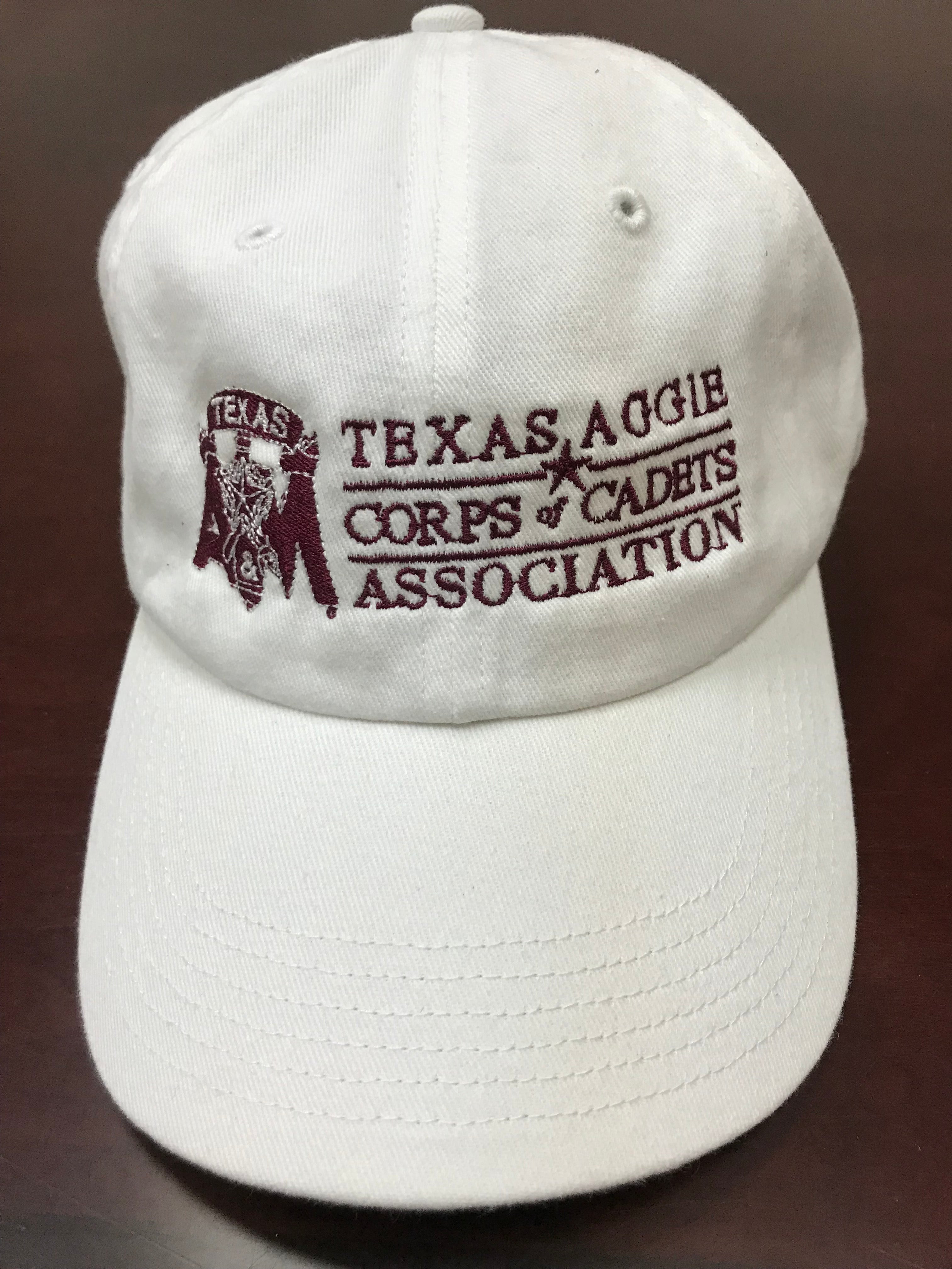 Corps of Cadets Association Unstructured Hat (White)