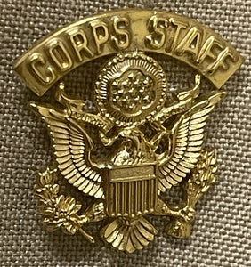 Corps Staff Insignia, Pair