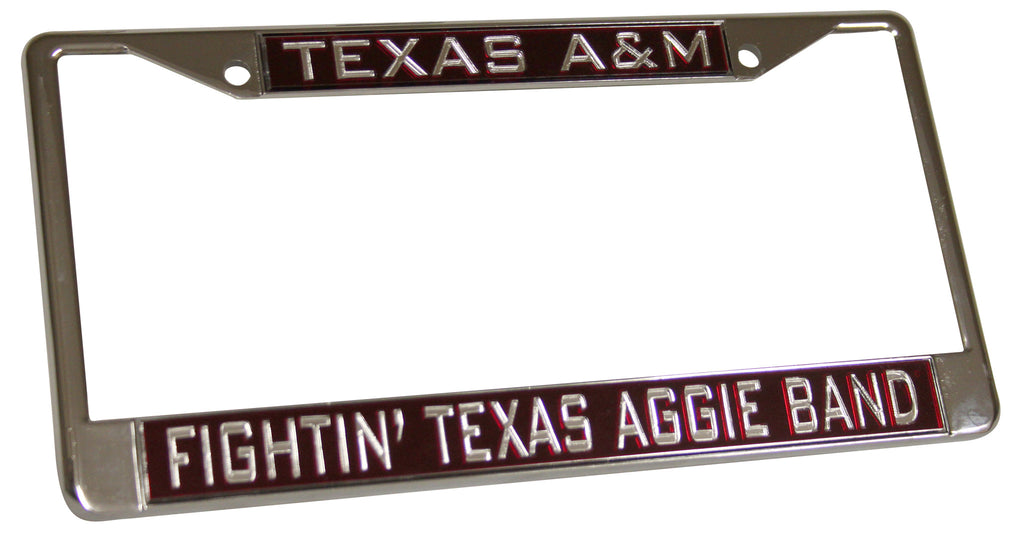 Fightin' Texas Aggie Band License Plate Frame