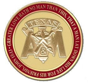 Keepers of the Spirit Corps of Cadets Coin