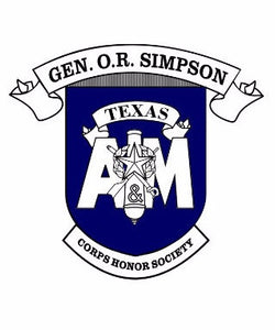 O.R. Simpson Honor Society Decal