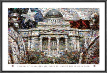 Academic Building Mosaic Print