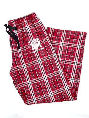 Flannel Pajama Pants with Corps Stack