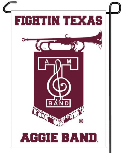 Fightin' Texas Aggie 2-Sided Garden Flag with Flag Pole