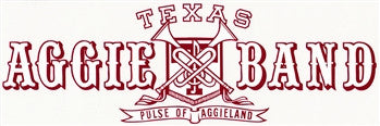 Fightin' Texas Aggie Band "Pulse of Aggieland" Window Decal