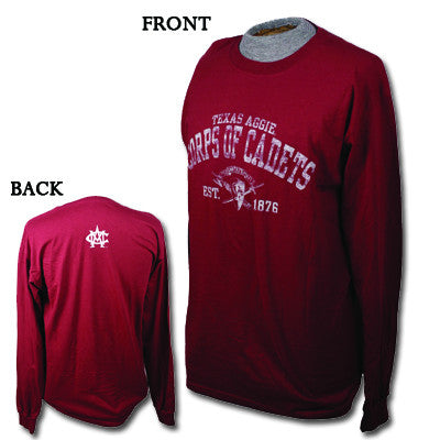 Corps Brass Long Sleeve T-Shirt – Shop Corps of Cadets