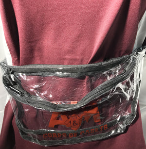 Clear Fanny Pack With Corps Stack Logo