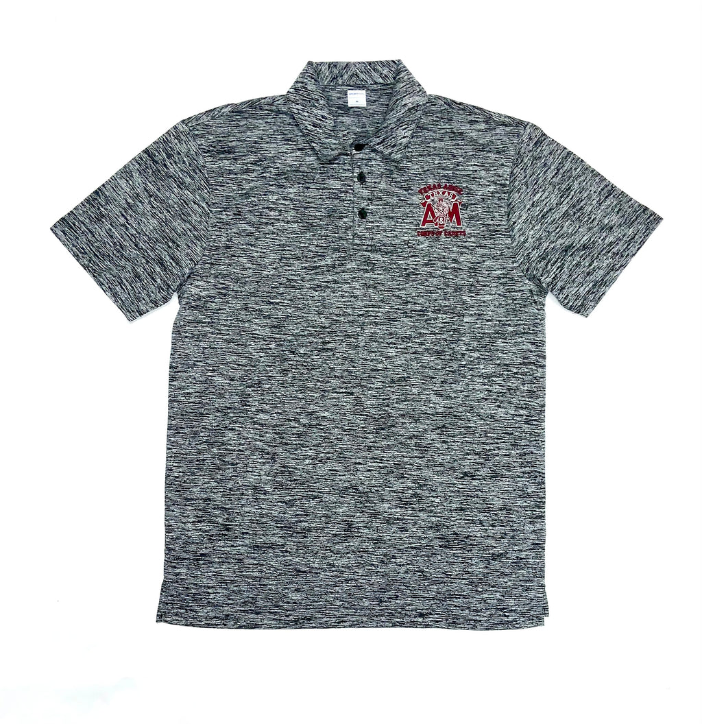 Corps Stack Heathered Polo