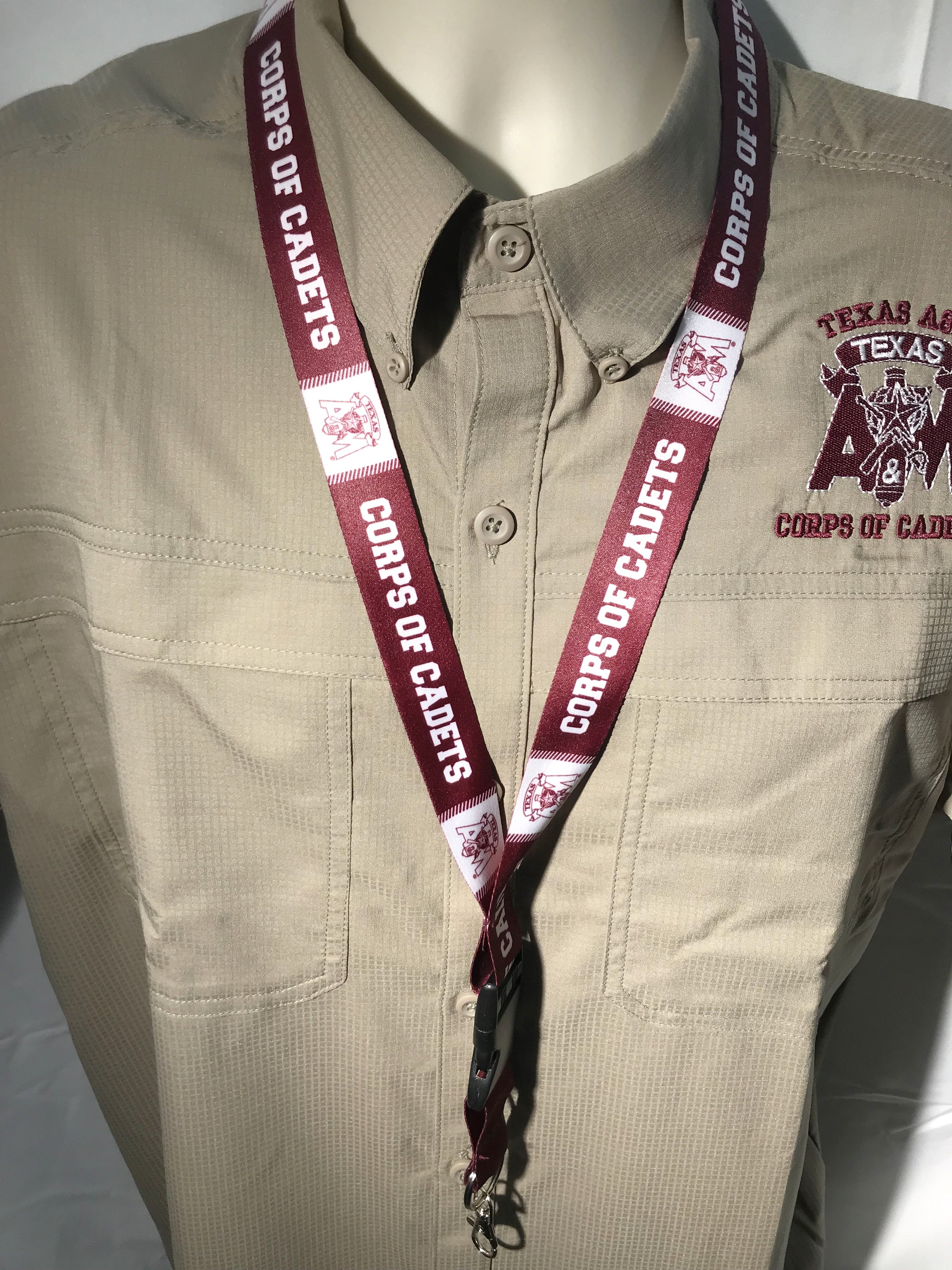 Lanyard With Corps of Cadets Logo